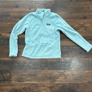 Patagonia Light Blue Fleece Jacket